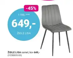 Möbelix Židle lisa nabídka