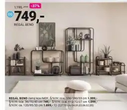 Möbelix Regál bend nabídka