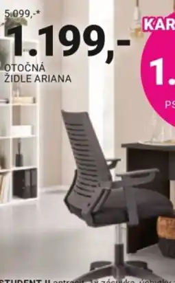 Möbelix Otočná židle ariana nabídka