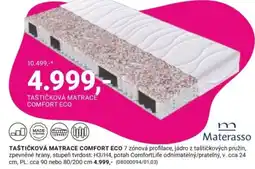 Möbelix Taštičková matrace comfort eco nabídka