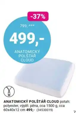 Möbelix Anatomický polštář cloud nabídka
