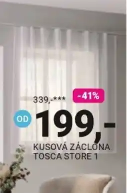 Möbelix Kusová záclona tosca store 1 nabídka