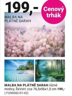 Möbelix Malba na plátně sarah nabídka