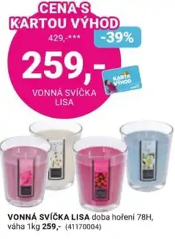 Möbelix Vonná svíčka lisa nabídka