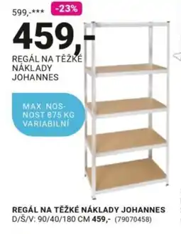 Möbelix Regál na těžké náklady johannes nabídka