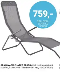 Möbelix Opalovací lehátko georg nabídka