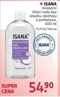 Rossmann ISANA micelární čisticí voda nabídka