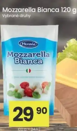 Kubík potraviny Mozzarella Bianca nabídka