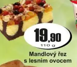 Adam Mandlový řez s lesním ovocem nabídka