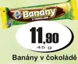 Adam Banány v čokoládě nabídka