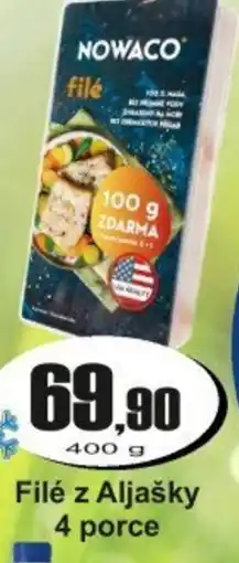 Adam Nowaco Filé z Aljašky 4 porce nabídka