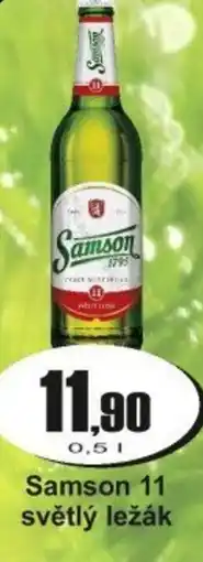 Adam Samson 11 světlý ležák nabídka