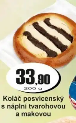 Adam Koláč posvícenský s náplní tvarohovou a makovou nabídka