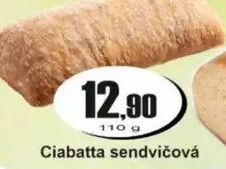 Adam Ciabatta sendvičová nabídka