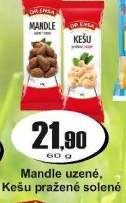 Adam Dr.Ensa Mandle uzené, Kešu pražené solené nabídka