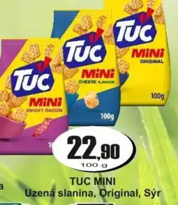 Adam TUC MINI Uzená slanina, Original, Sýr nabídka