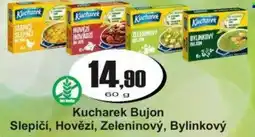 Adam Kucharek Bujon Slepičí, Hovězí, Zeleninový, Bylinkový nabídka