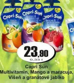 Adam Capri Sun Multivitamin, Mango a maracuja, Višeň a granátové jablko nabídka