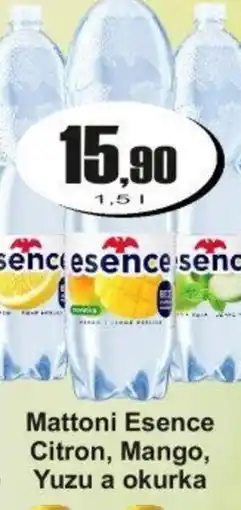 Adam Mattoni Esence Citron, Mango, Yuzu a okurka nabídka