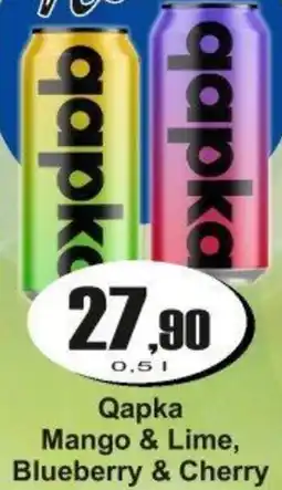 Adam Qapka Mango & Lime, Blueberry & Cherry nabídka