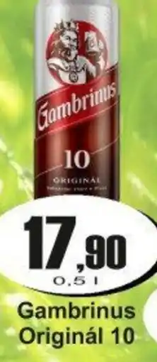 Adam Gambrinus Originál 10 nabídka