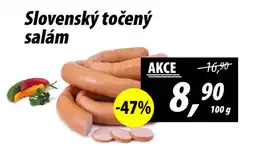 ZEMAN Slovenský točený salám nabídka