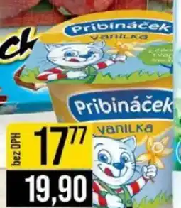 Jip Pribináček ochucený smetanový krém nabídka