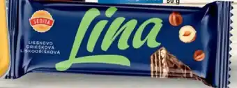 Lina lískooříšek arašídové máslo kakaová mléčná