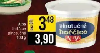 Jip Alba hořčice plnotučná nabídka