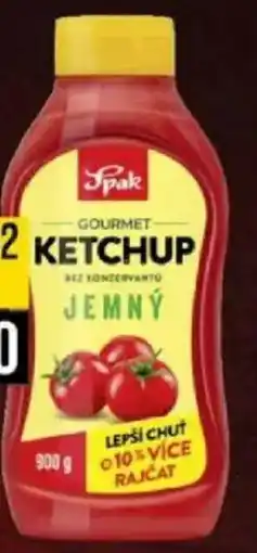 Jip Spak Gourmet kečup nabídka