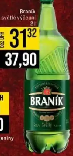 Jip Braník světlé výčepní nabídka