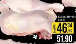 Jip Kuřecí čtvrtky zadní nabídka