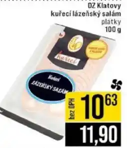 Jip DZ Klatovy kuřecí lázeňský salám nabídka