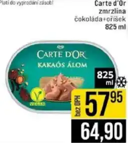 Jip Carte d'Or zmrzlina čokoláda+oříšek nabídka
