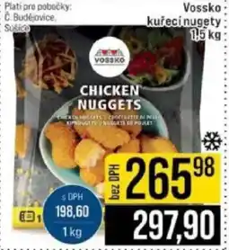 Jip Vossko kuřecí nugety nabídka