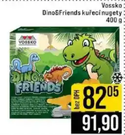 Jip Vossko Dino&Friends kuřecí nugety nabídka