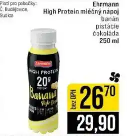 Jip Ehrmann High Protein mléčný nápoj nabídka