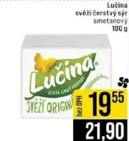 Jip Lučina svěží čerstvý sýr smetanový nabídka