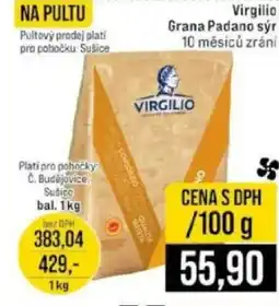 Jip Virgilio Grana Padano sýr nabídka