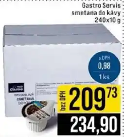 Jip Gastro Servis smetana do kávy nabídka