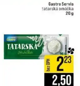 Jip Gastro Servis tatarská omáčka nabídka