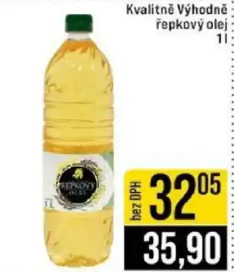 Kvalitně Výhodně řepkový olej
