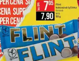 Jip Flint kokosová tyčinka tmavá bílá nabídka