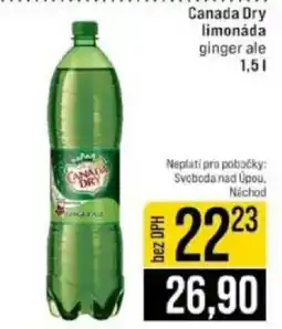 Jip Canada Dry limonáda ginger ale nabídka