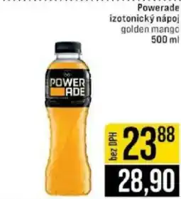 Jip Powerade izotonický nápoj golden mango nabídka