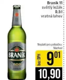 Jip Braník 11 světlý ležák nabídka