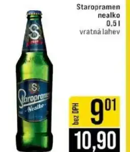 Jip Staropramen nealko nabídka
