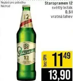 Jip Staropramen 12 světlý ležák nabídka
