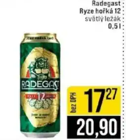 Jip Radegast Ryze hořká 12 světlý ležák nabídka