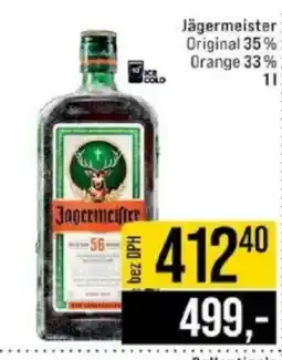 Jip Jägermeister Original 35% Orange 33% nabídka